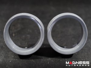 smart fortwo Instrument Trim - Pod Trim Rings - 451 - Grey (Platinum)